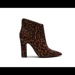 Marc Fisher Cheetah Boots 8.5